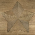 Japanese Wooden Carved Kashigata Cake Mold Vtg Sweet Wagashi Star Kg462