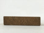 Japanese Wooden Carved Kashigata Cake Mold Vtg Sweet Wagashi Tachibina Kg515