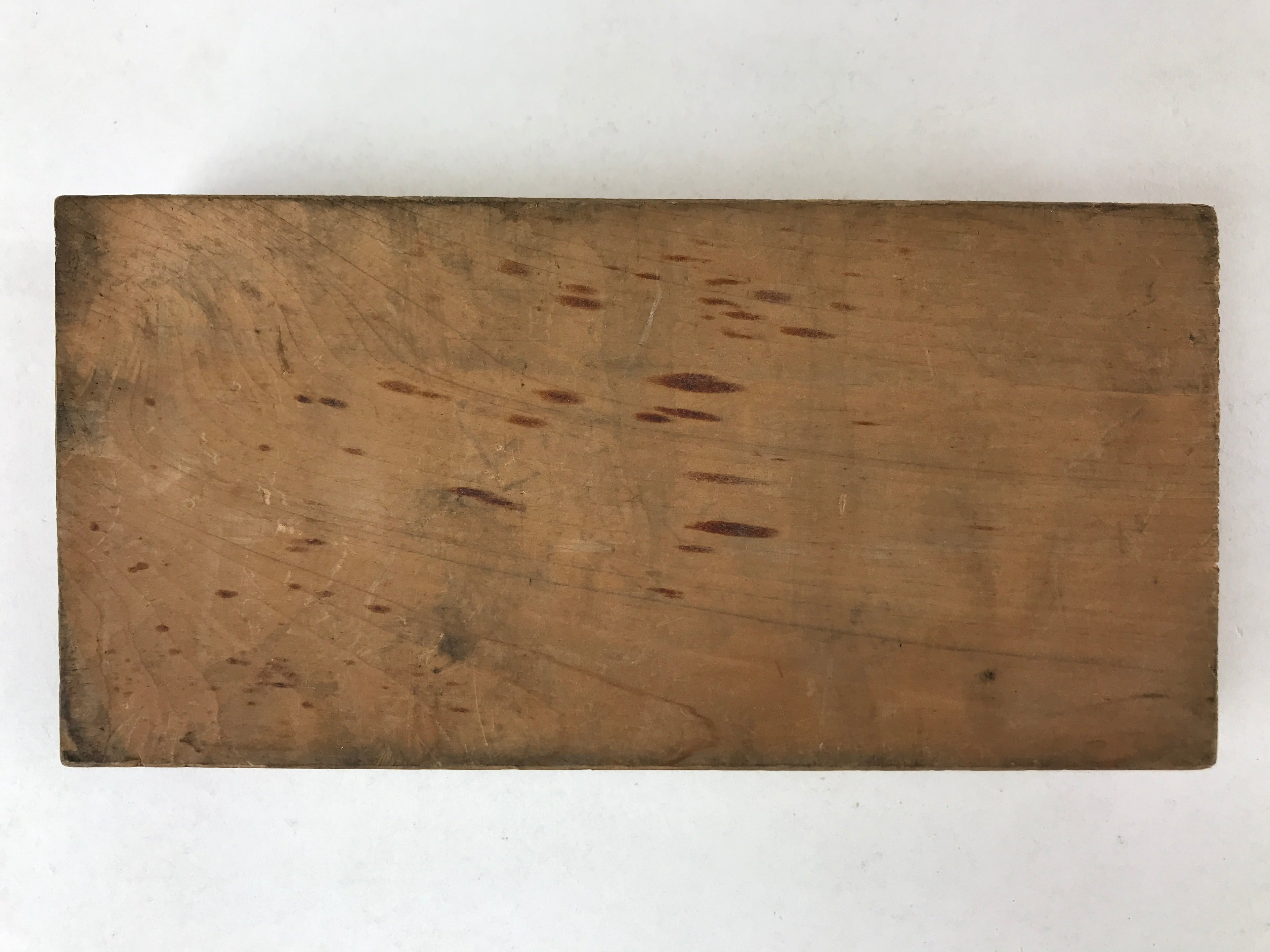 Japanese Wooden Carved Kashigata Cake Mold Vtg Sweet Wagashi Tai Fish Kg479