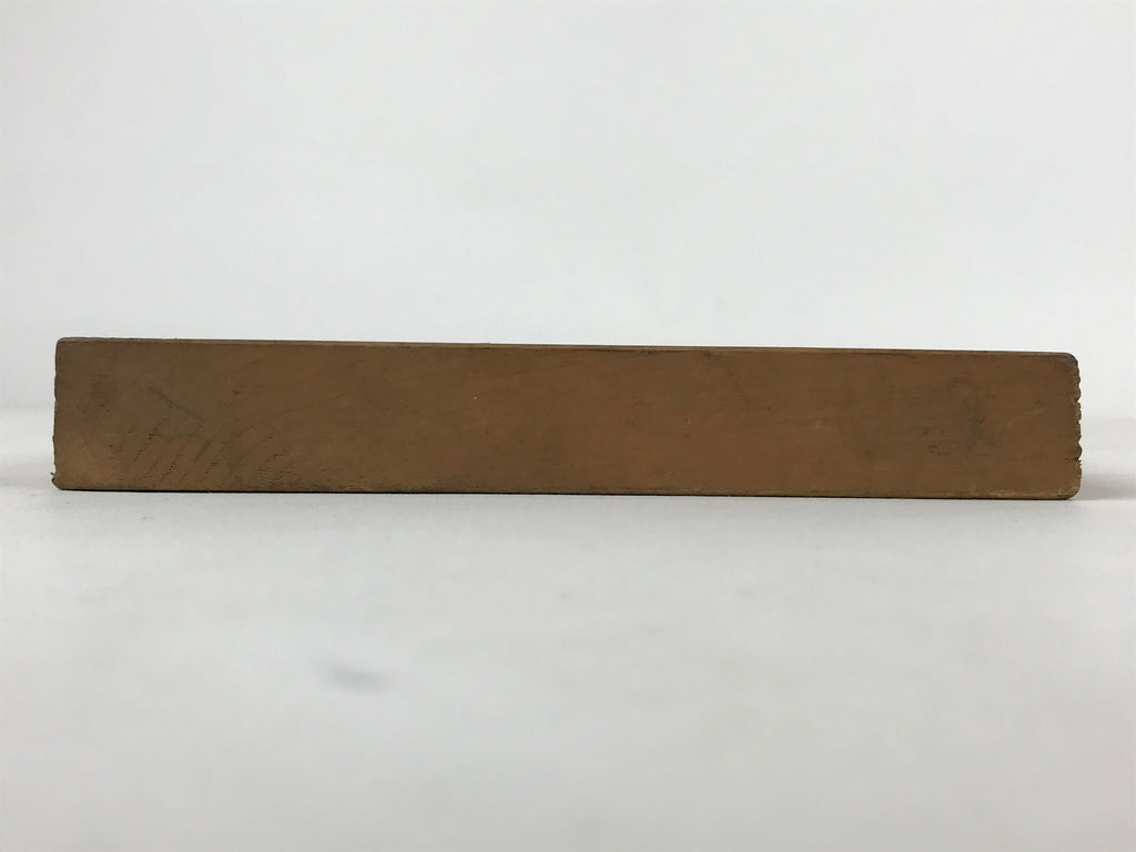 Japanese Wooden Carved Kashigata Cake Mold Vtg Sweet Wagashi Tai Fish Kg479