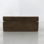 Japanese Wooden Carved Kashigata Cake Mold Vtg Sweet Wagashi Temple Kanji Kg718