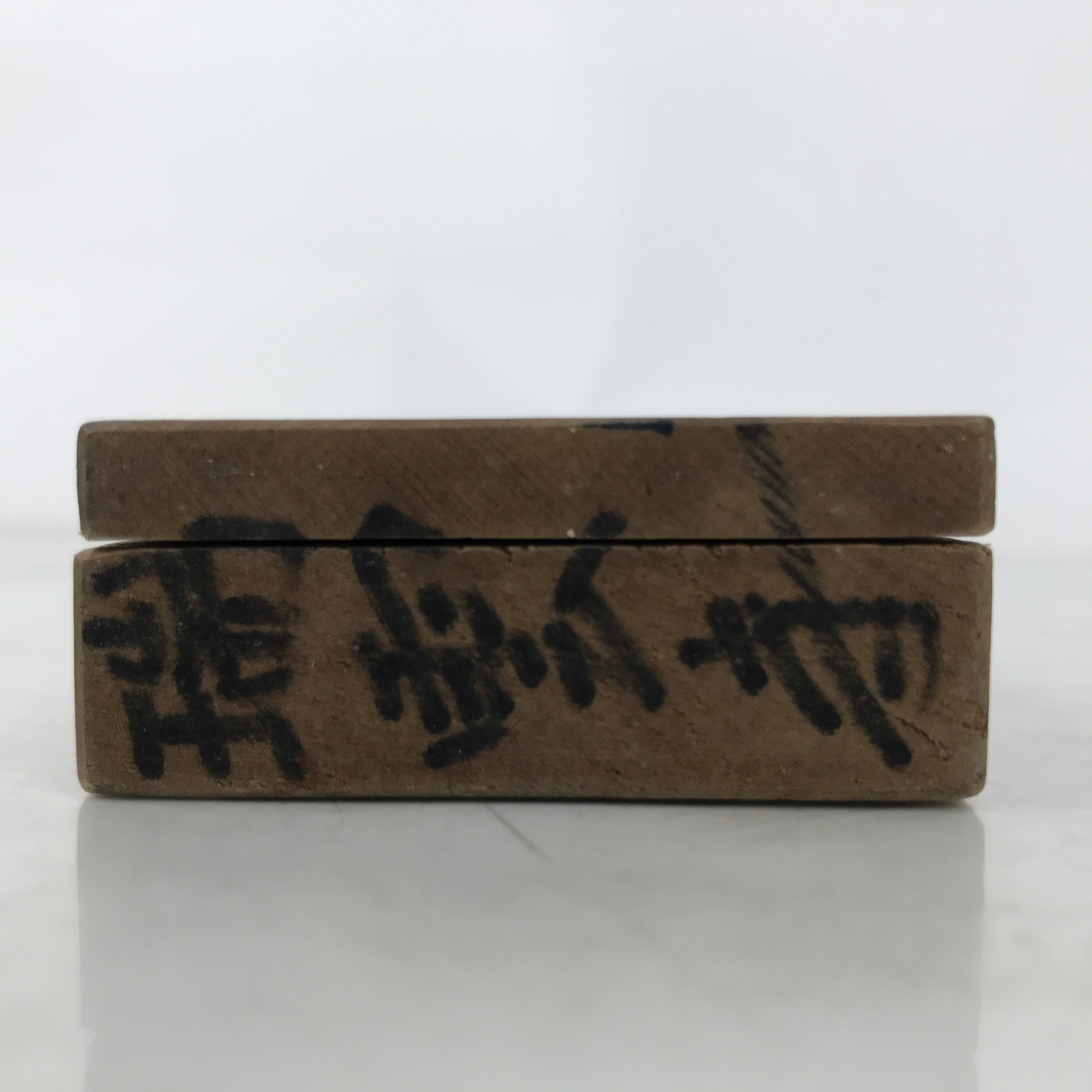 Japanese Wooden Carved Kashigata Cake Mold Vtg Sweet Wagashi Temple Kanji Kg718