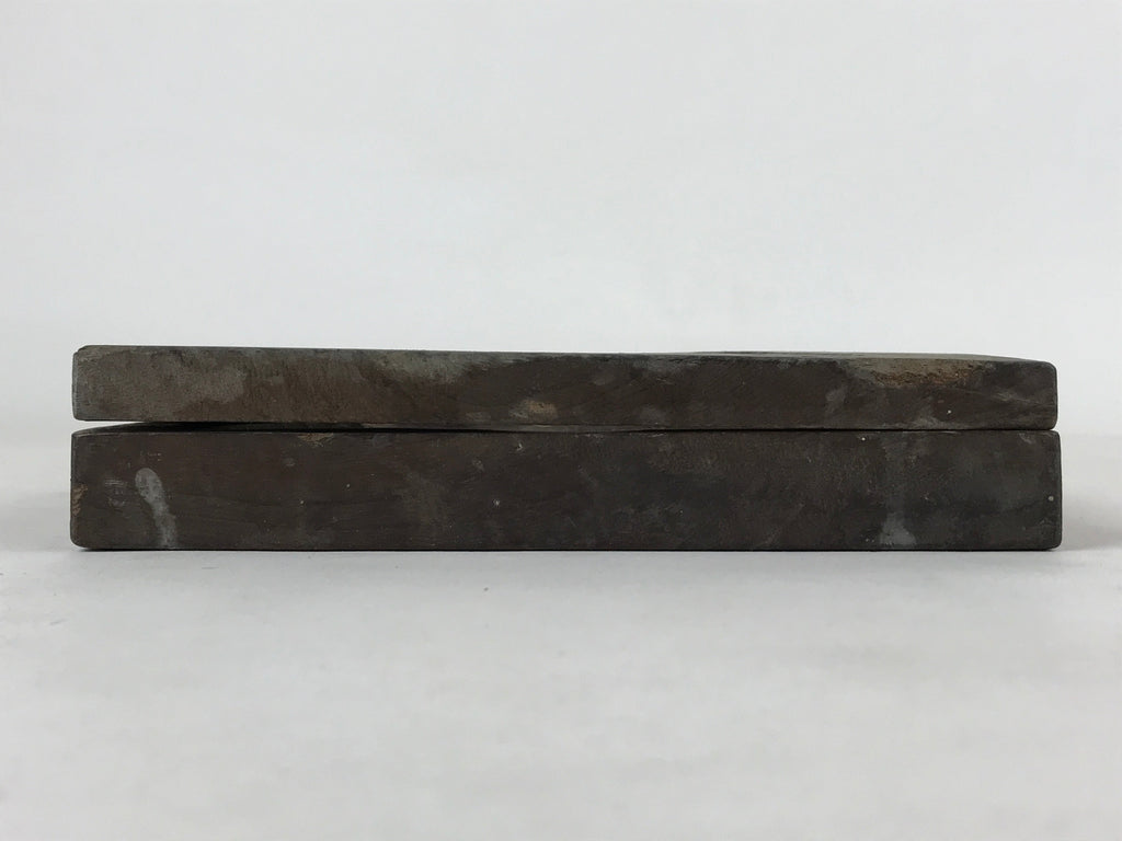 Japanese Wooden Carved Kashigata Cake Mold Vtg Sweet Wagashi Tsuru Crane Kg490