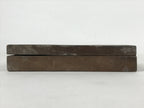 Japanese Wooden Carved Kashigata Cake Mold Vtg Sweet Wagashi Tsuru Crane Kg490