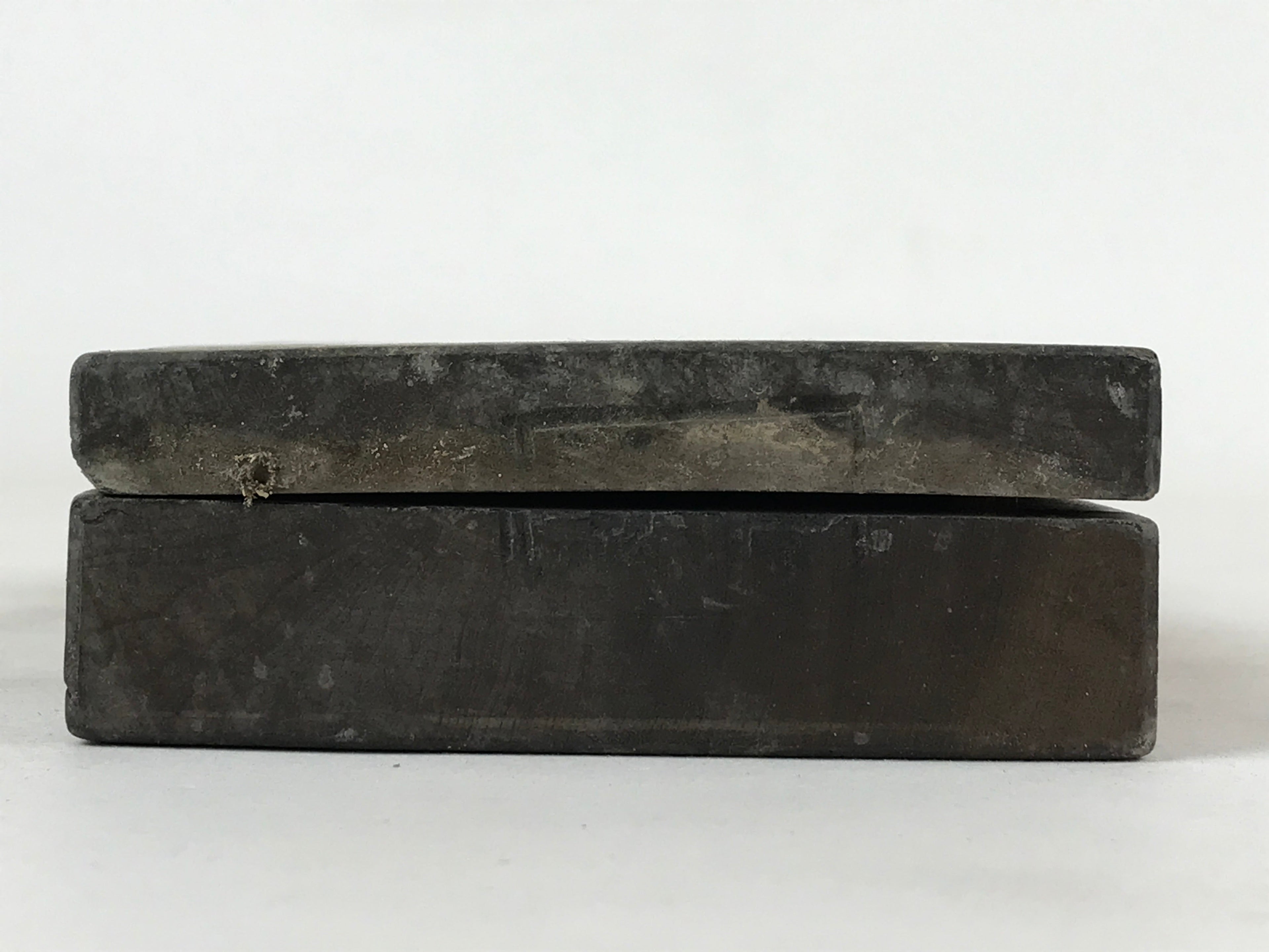 Japanese Wooden Carved Kashigata Cake Mold Vtg Sweet Wagashi Tsuru Crane Kg490