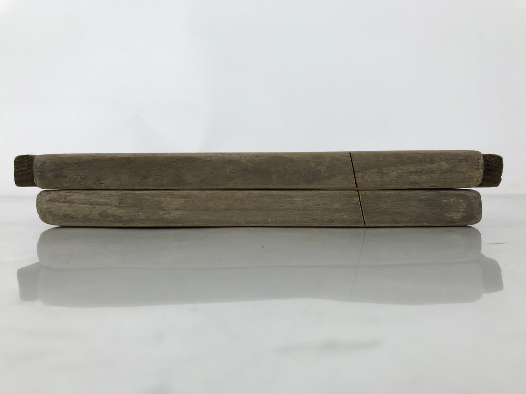 Japanese Wooden Carved Kashigata Cake Mold Vtg Sweet Wagashi Turnip Kabura Kg631