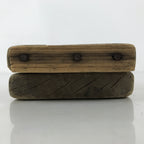 Japanese Wooden Carved Kashigata Cake Mold Vtg Sweet Wagashi Turnip Kabura Kg631
