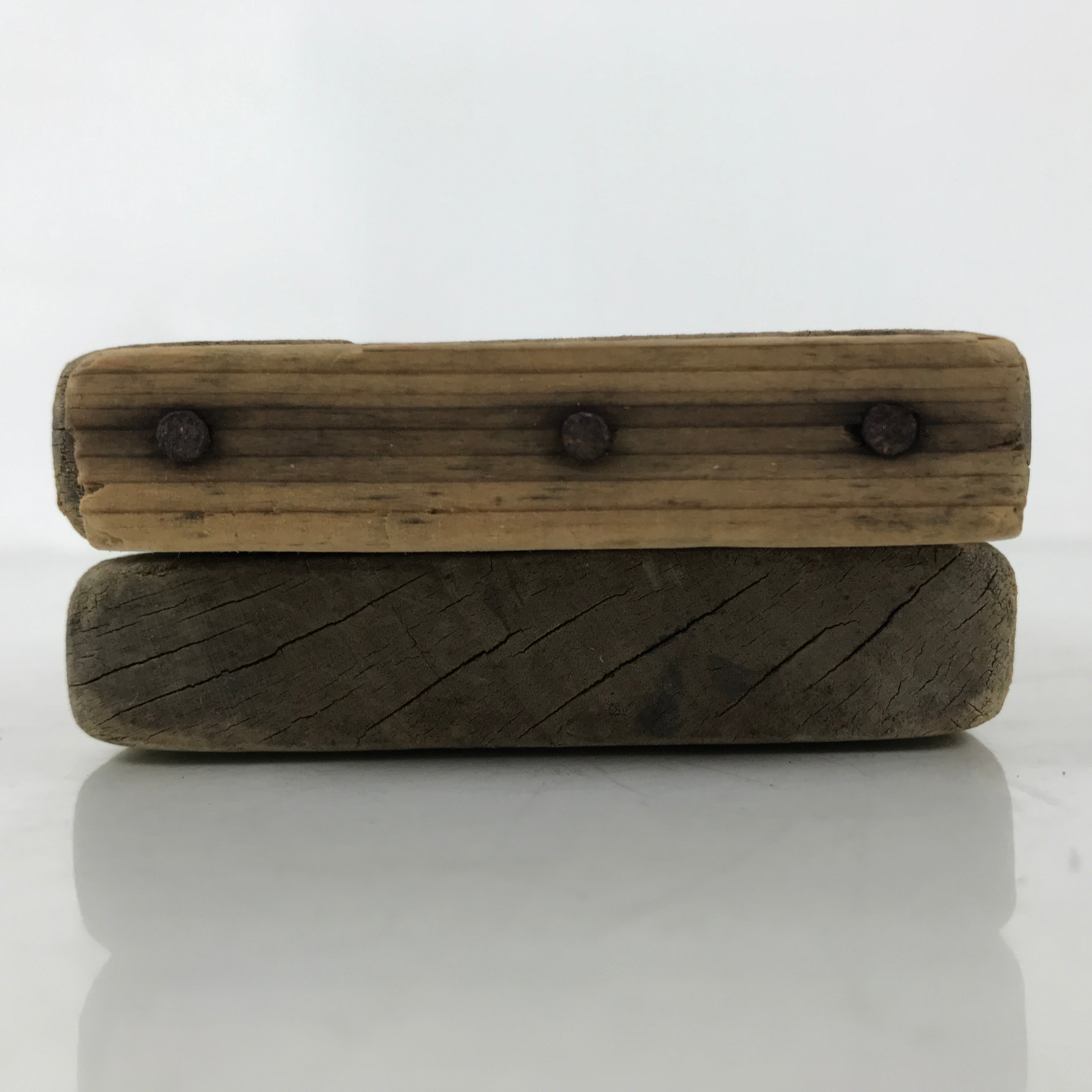 Japanese Wooden Carved Kashigata Cake Mold Vtg Sweet Wagashi Turnip Kabura Kg631