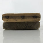 Japanese Wooden Carved Kashigata Cake Mold Vtg Sweet Wagashi Turnip Kabura Kg631