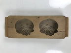 Japanese Wooden Carved Kashigata Cake Mold Vtg Sweet Wagashi Turnip Kabura Kg631