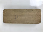 Japanese Wooden Carved Kashigata Cake Mold Vtg Sweet Wagashi Turnip Kabura Kg631