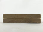 Japanese Wooden Carved Kashigata Cake Mold Vtg Sweet Wagashi Warabi Ferns Kg521