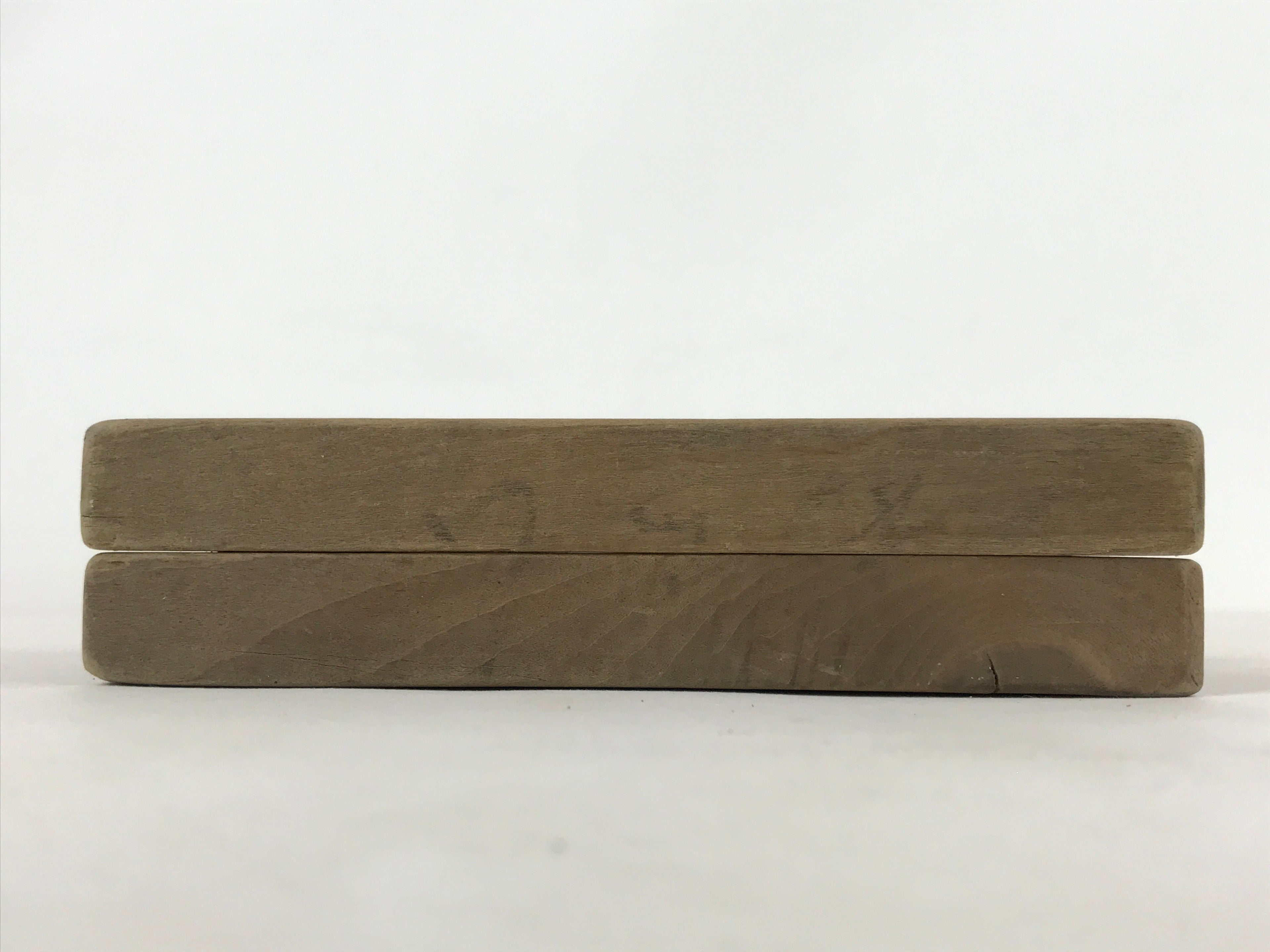 Japanese Wooden Carved Kashigata Cake Mold Vtg Sweet Wagashi Warabi Ferns Kg521