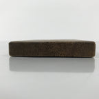 Japanese Wooden Carved Kashigata Cake Mold Vtg Sweets Wagashi Plant Leaf Kg797