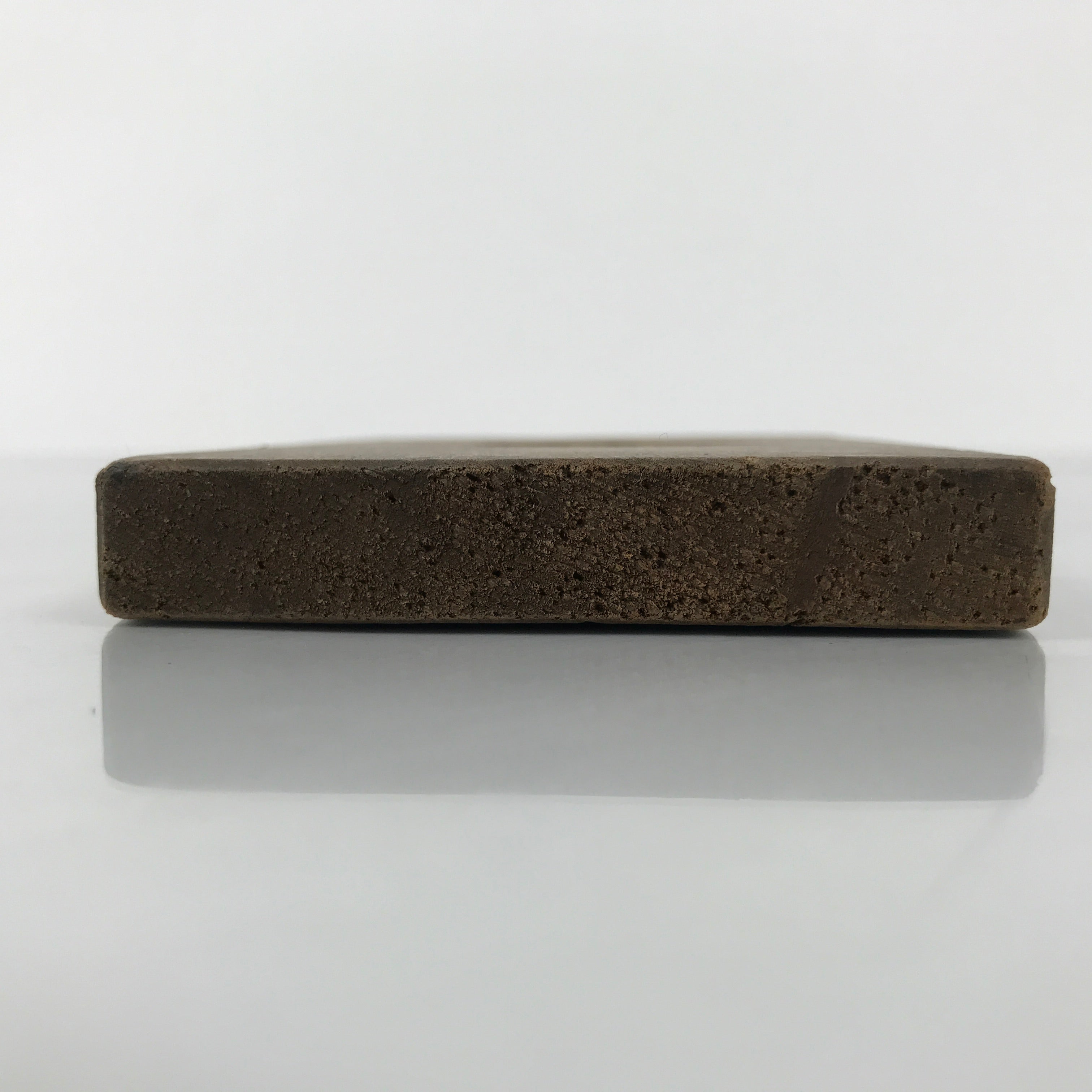 Japanese Wooden Carved Kashigata Cake Mold Vtg Sweets Wagashi Plant Leaf Kg797