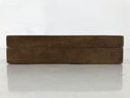 Japanese Wooden Carved Kashigata Cake Mold Vtg Wagashi Cherry Blossom Bowl Kg647