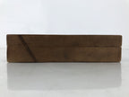 Japanese Wooden Carved Kashigata Cake Mold Vtg Wagashi Cherry Blossom Bowl Kg647