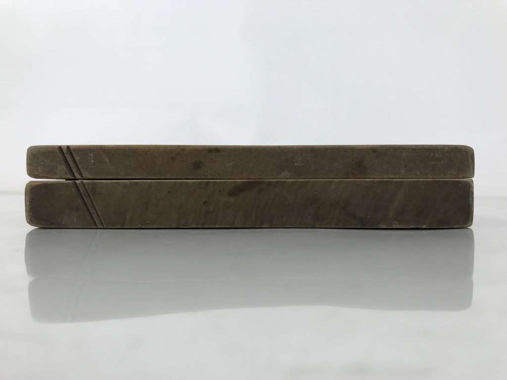 Japanese Wooden Carved Kashigata Cake Mold Vtg Wagashi Ebi Shrimp Prawn Kg648