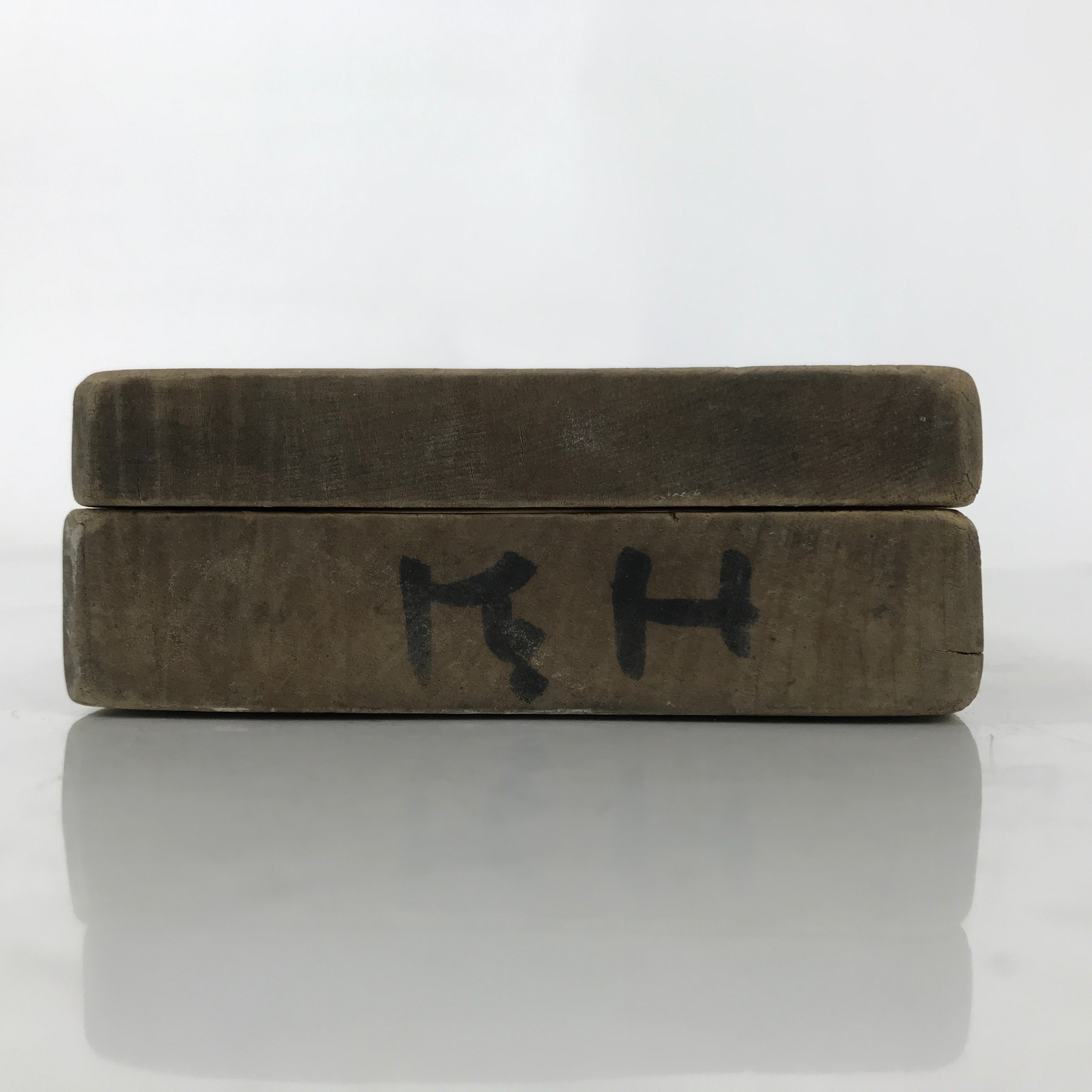 Japanese Wooden Carved Kashigata Cake Mold Vtg Wagashi Ebi Shrimp Prawn Kg648