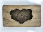Japanese Wooden Carved Kashigata Cake Mold Wagashi Cherry Blossoms Sakura Kg646
