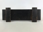 Japanese Wooden Display Stand Vtg Multi-purpose Showcase Rack Black T350
