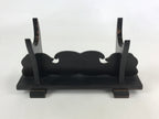 Japanese Wooden Display Stand Vtg Multi-purpose Showcase Rack Black T350