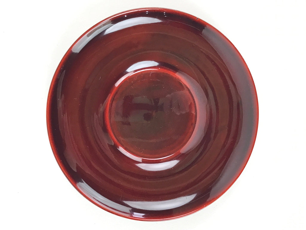 Japanese Wooden Drink Saucer 5pc Set Shunkei-Nuri Chataku Coaster Round UR945