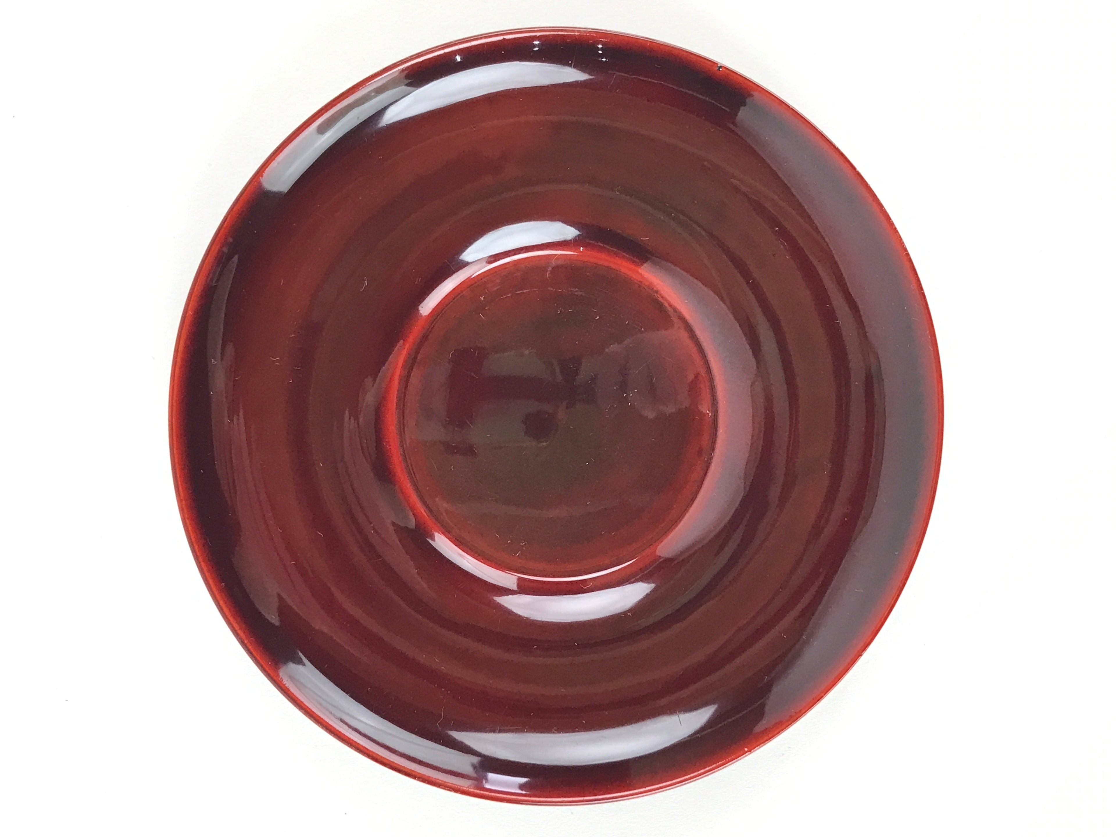 Japanese Wooden Drink Saucer 5pc Set Shunkei-Nuri Chataku Coaster Round UR945