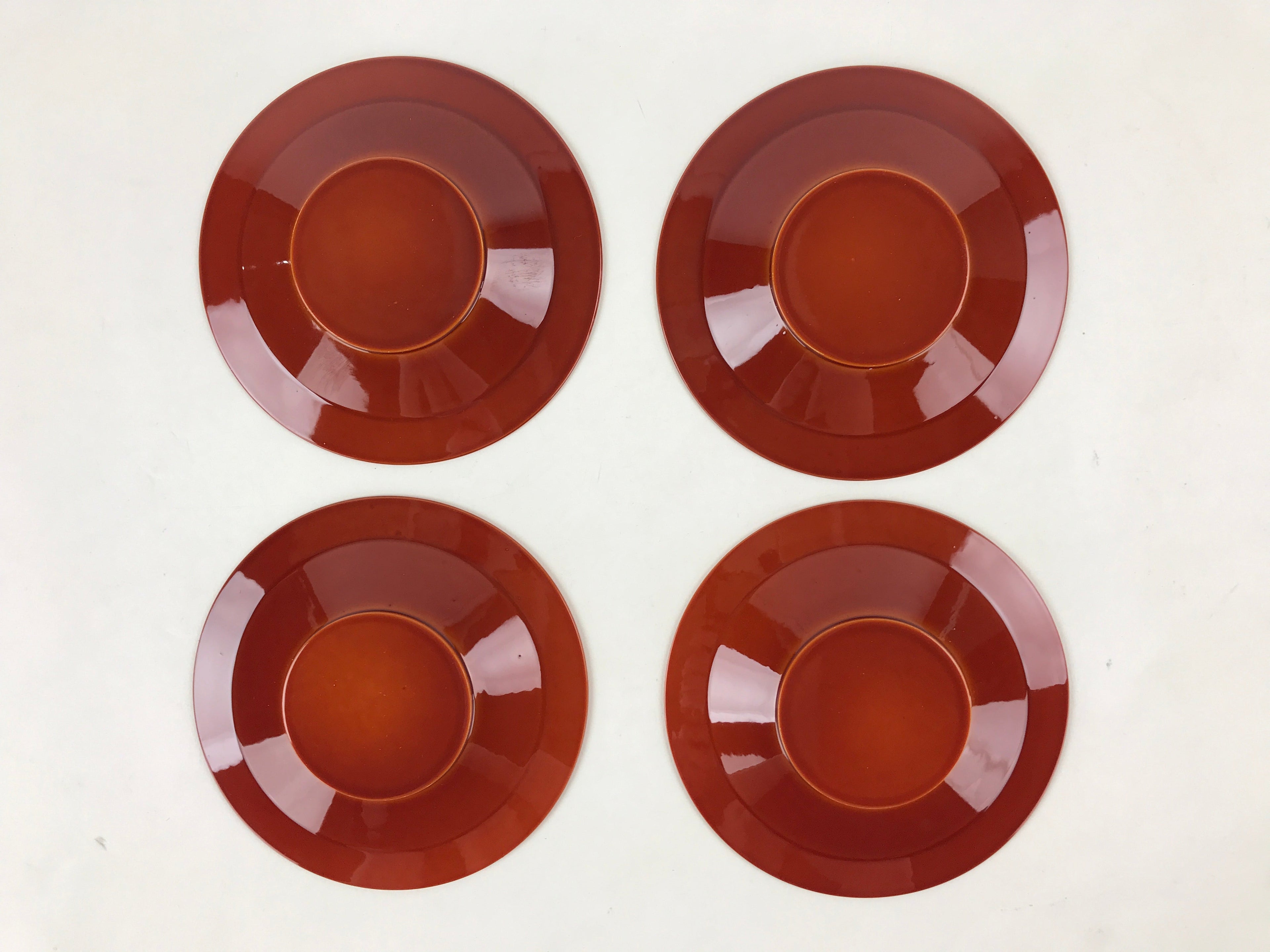 Japanese Wooden Drink Saucer 5pc Set Shunkei-Nuri Chataku Coaster UR943