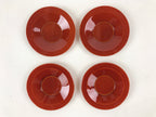 Japanese Wooden Drink Saucer 5pc Set Shunkei-Nuri Chataku Coaster UR943