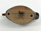 Japanese Wooden Duck Figurine Vtg Seal Case Display Ornament Okimono Decoy BD905