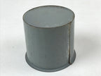 Japanese Wooden Flower Vase Kabin Vtg Ikebana Unique Shape Dark Brown FK88