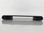 Japanese Wooden Flower Vase Stand Vtg Black Kadai Board Ikebana Bonsai WT575