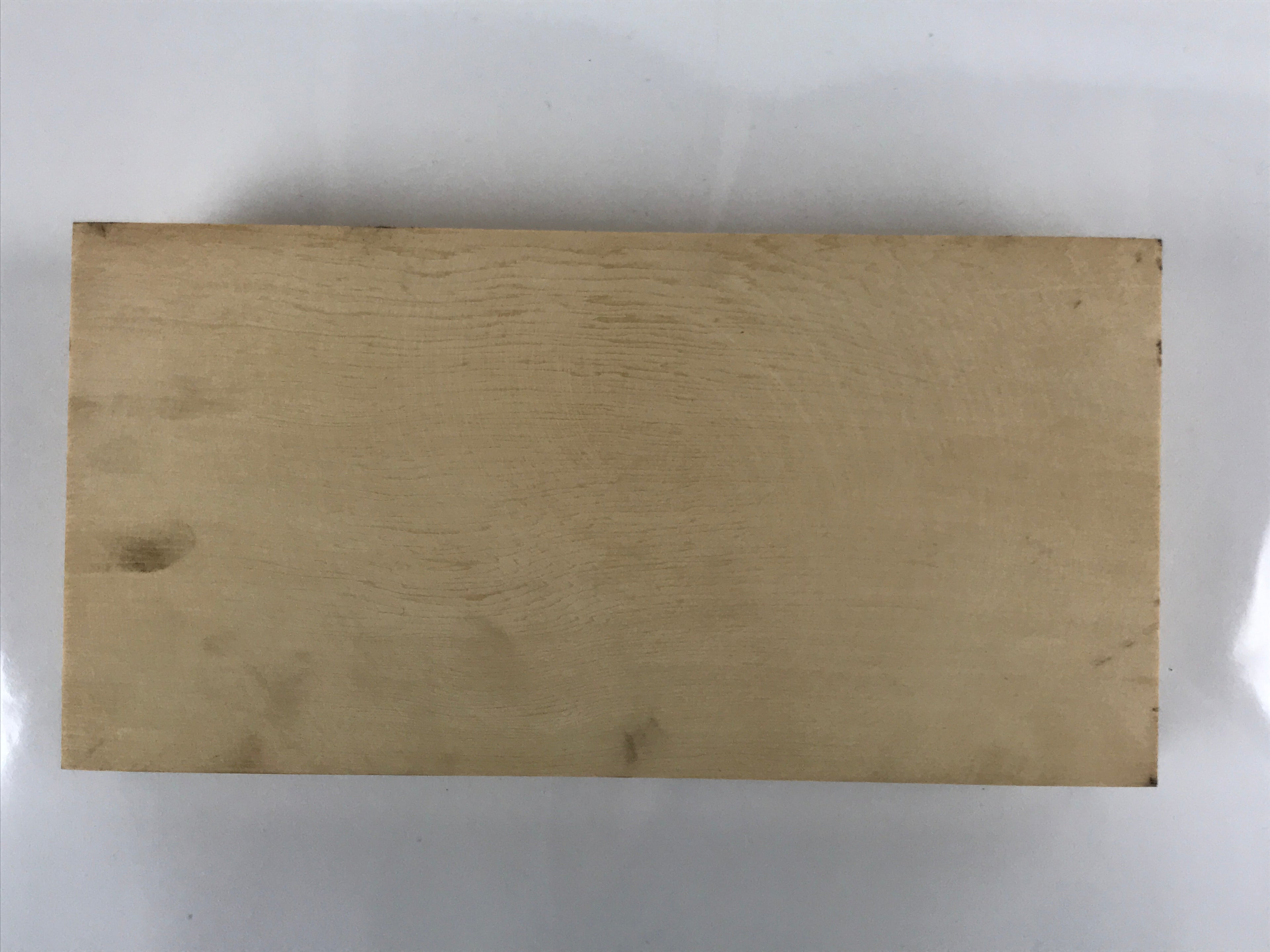 Japanese Wooden Flower Vase Stand Vtg Carved Display Kadai Board Ikebana WT508