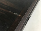 Japanese Wooden Flower Vase Stand Vtg Classic Kadai Board Ikebana Bonsai WT476
