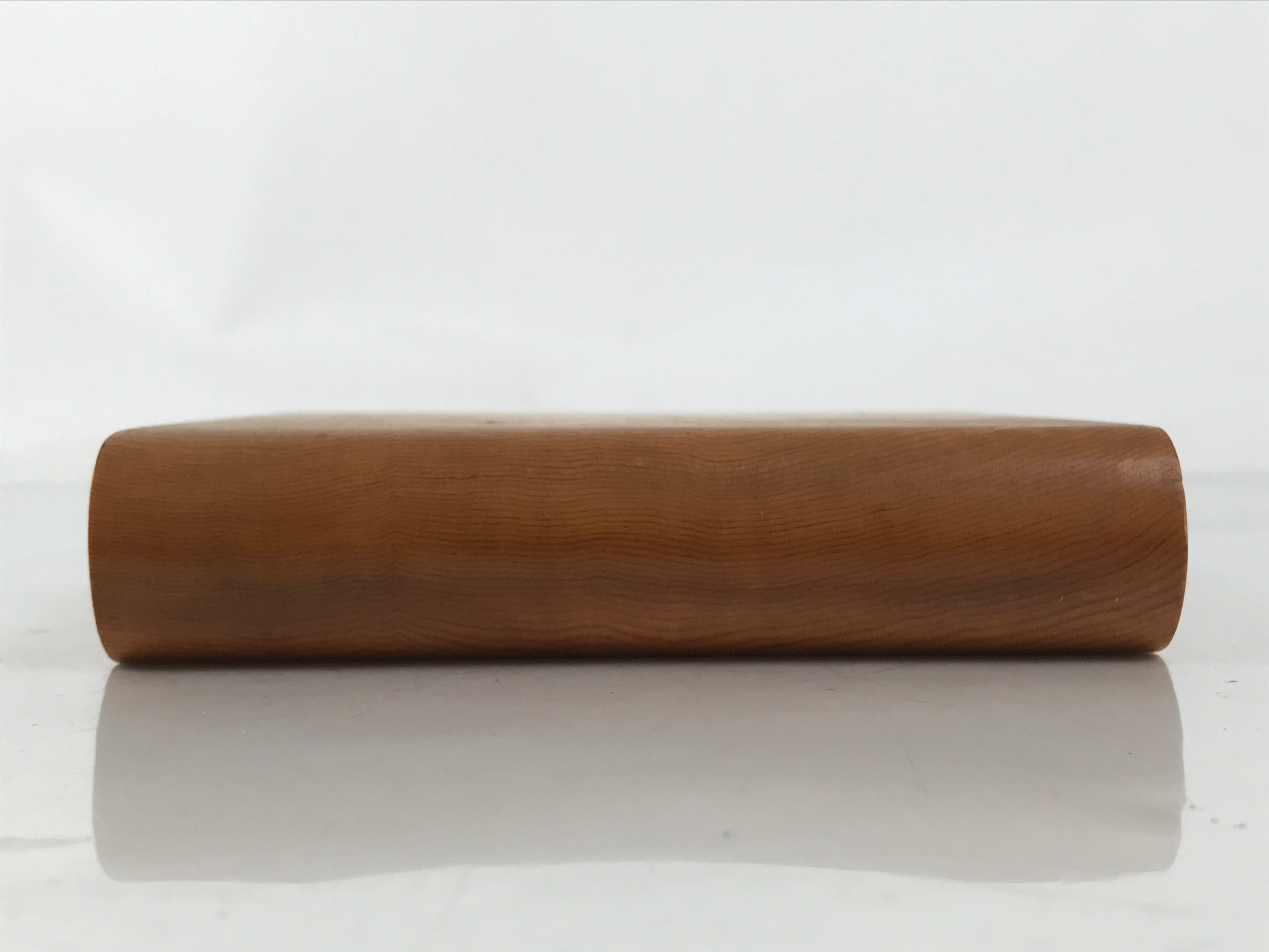 Japanese Wooden Flower Vase Stand Vtg Classic Kadai Board Ikebana Bonsai WT565