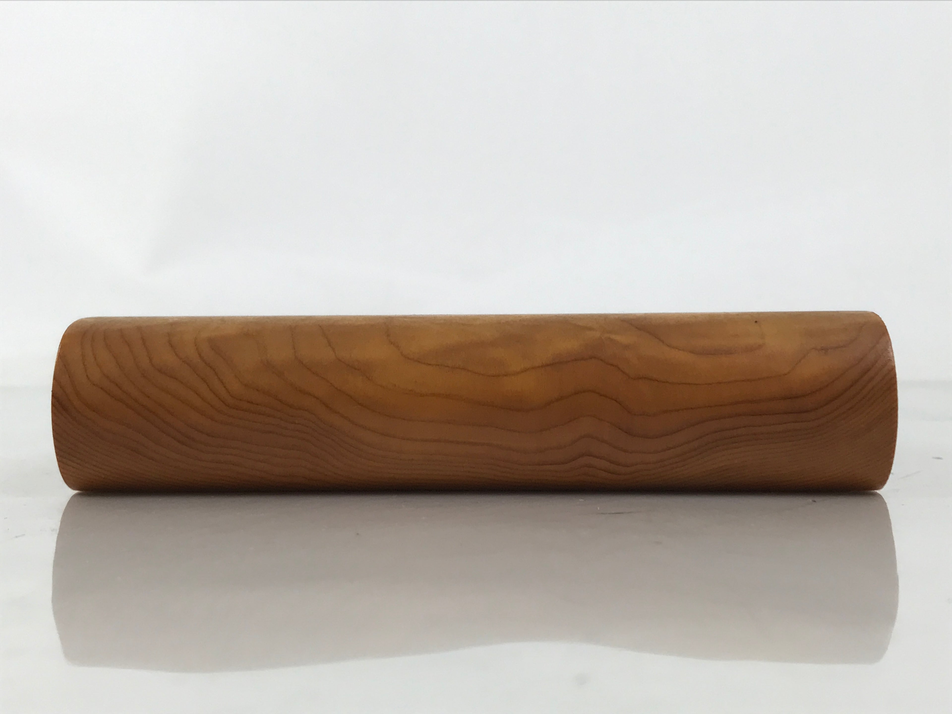 Japanese Wooden Flower Vase Stand Vtg Classic Kadai Board Ikebana Bonsai WT565