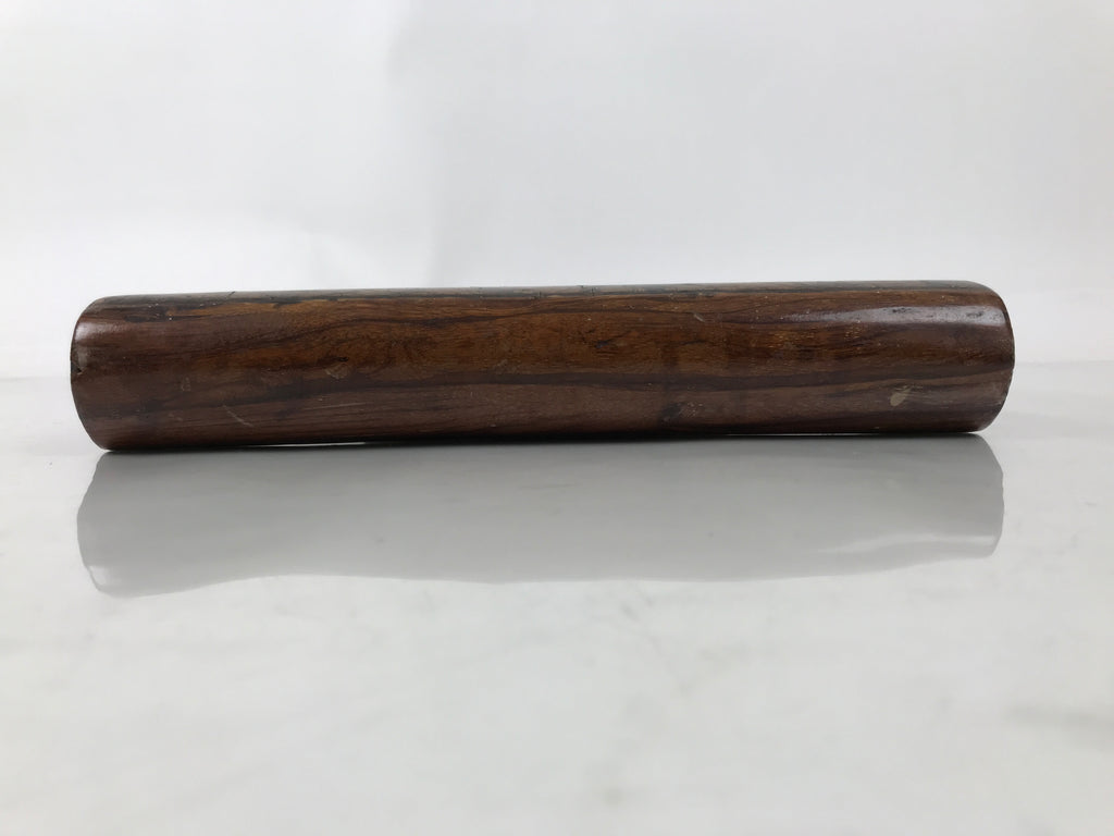 Japanese Wooden Flower Vase Stand Vtg Classic Kadai Board Ikebana Bonsai WT571