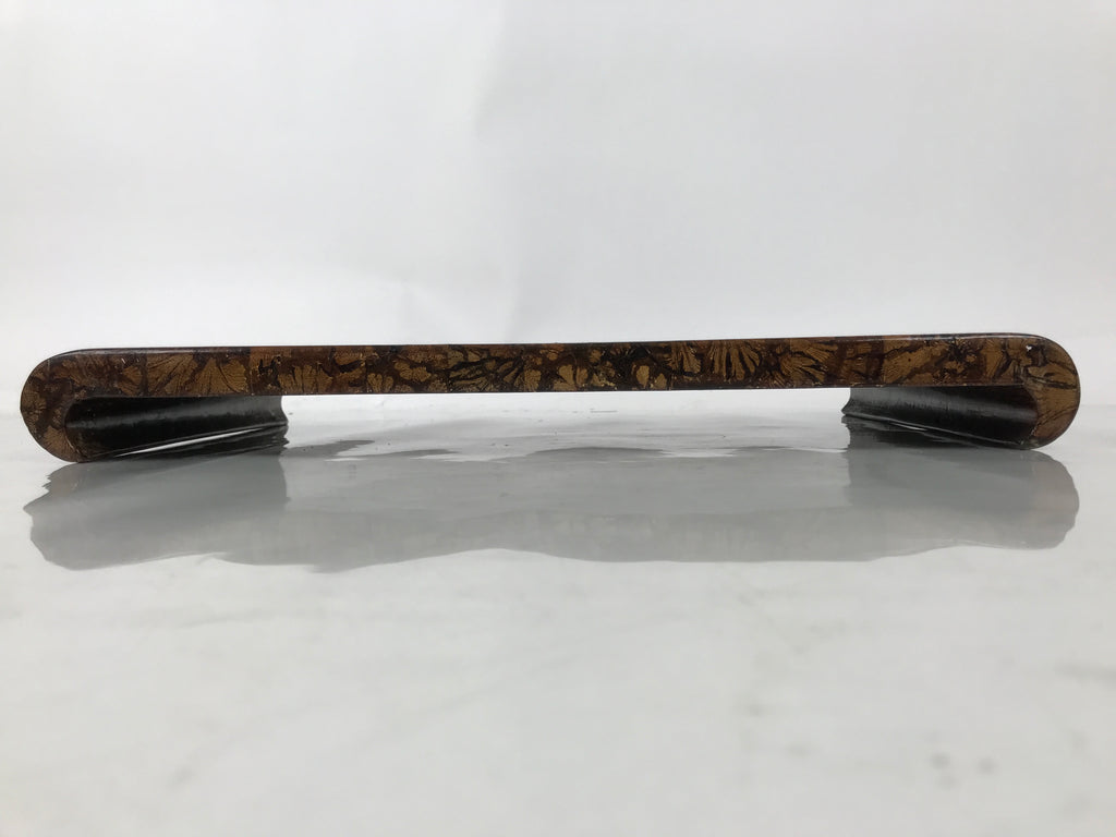 Japanese Wooden Flower Vase Stand Vtg Classic Kadai Board Ikebana Bonsai WT571