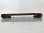 Japanese Wooden Flower Vase Stand Vtg Classic Kadai Board Ikebana Bonsai WT571