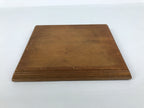 Japanese Wooden Flower Vase Stand Vtg Kadai Board Ikebana Bonsai Brown WT592