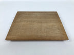 Japanese Wooden Flower Vase Stand Vtg Kadai Board Ikebana Bonsai Brown WT592