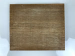 Japanese Wooden Flower Vase Stand Vtg Kadai Board Ikebana Bonsai Brown WT592