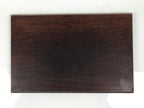 Japanese Wooden Flower Vase Stand Vtg Kadai Board Ikebana Bonsai Brown WT593