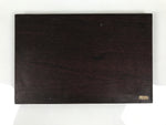 Japanese Wooden Flower Vase Stand Vtg Kadai Board Ikebana Bonsai Brown WT593