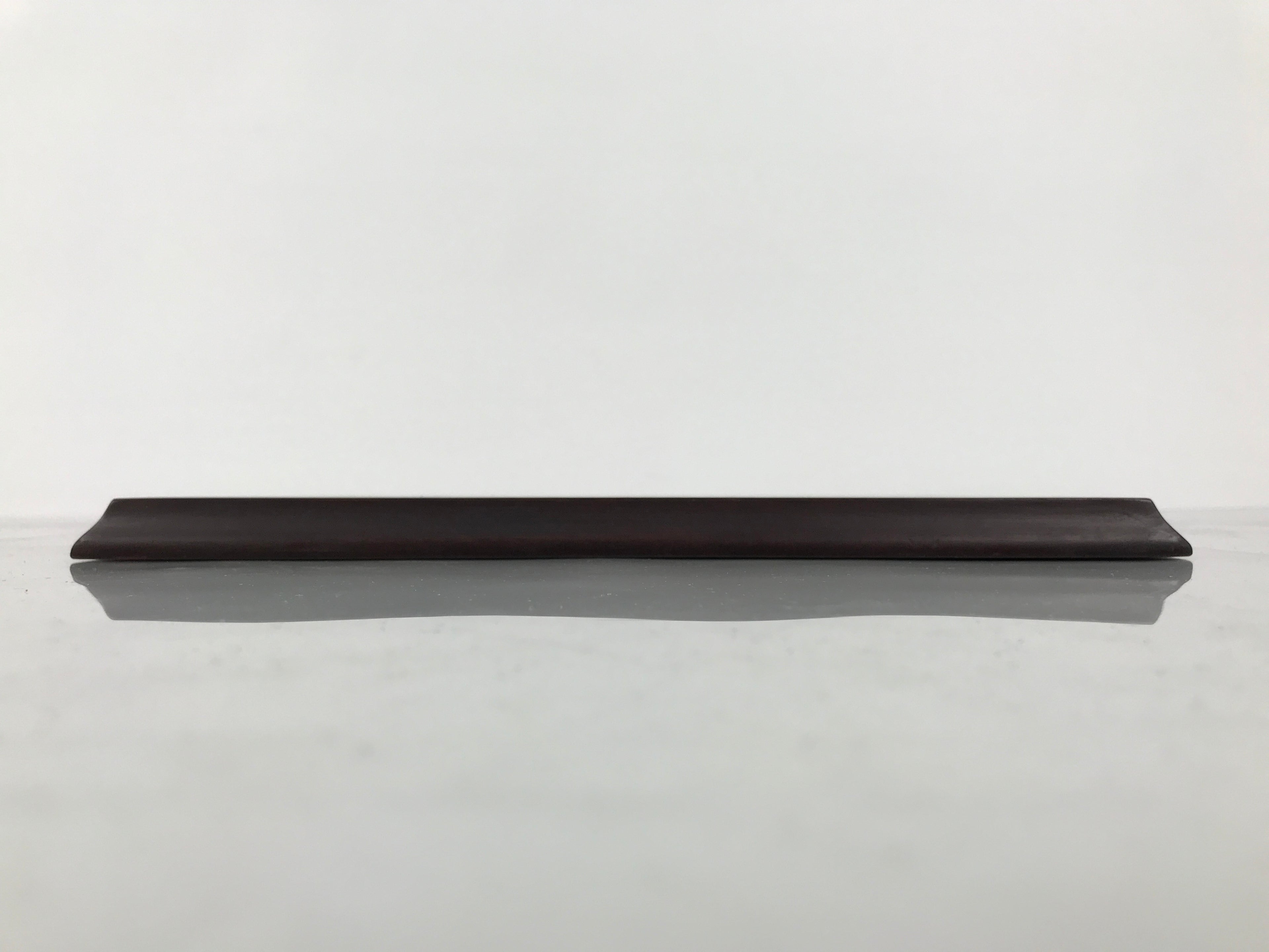 Japanese Wooden Flower Vase Stand Vtg Kadai Board Ikebana Bonsai Brown WT593