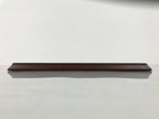 Japanese Wooden Flower Vase Stand Vtg Kadai Board Ikebana Bonsai Brown WT593