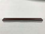 Japanese Wooden Flower Vase Stand Vtg Kadai Board Ikebana Bonsai Brown WT593