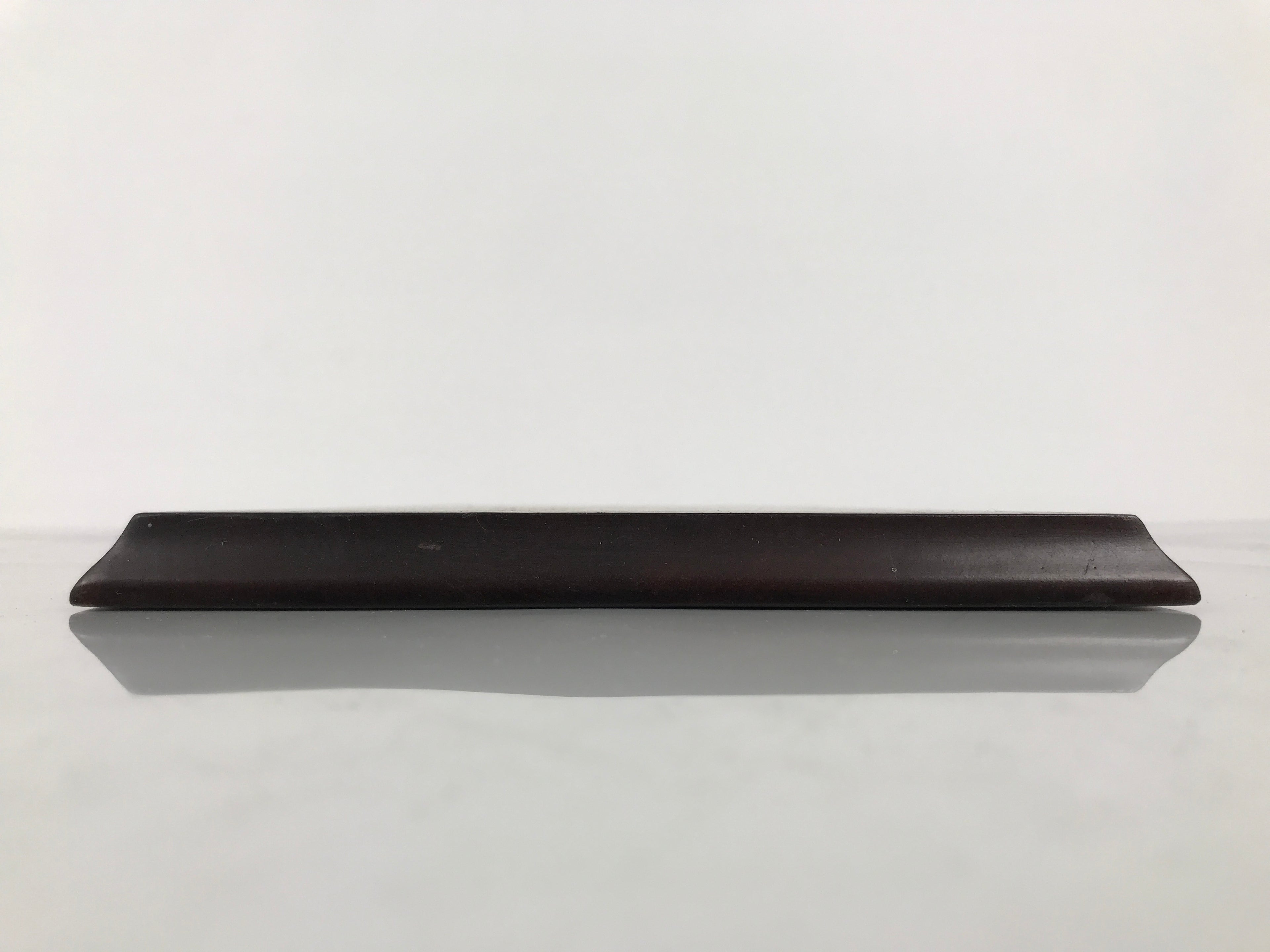 Japanese Wooden Flower Vase Stand Vtg Kadai Board Ikebana Bonsai Brown WT593
