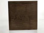 Japanese Wooden Flower Vase Stand Vtg Kadai Table Ikebana Bonsai Brown WT528